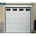 Custom Wood Grain Style Sectional Garage Doors